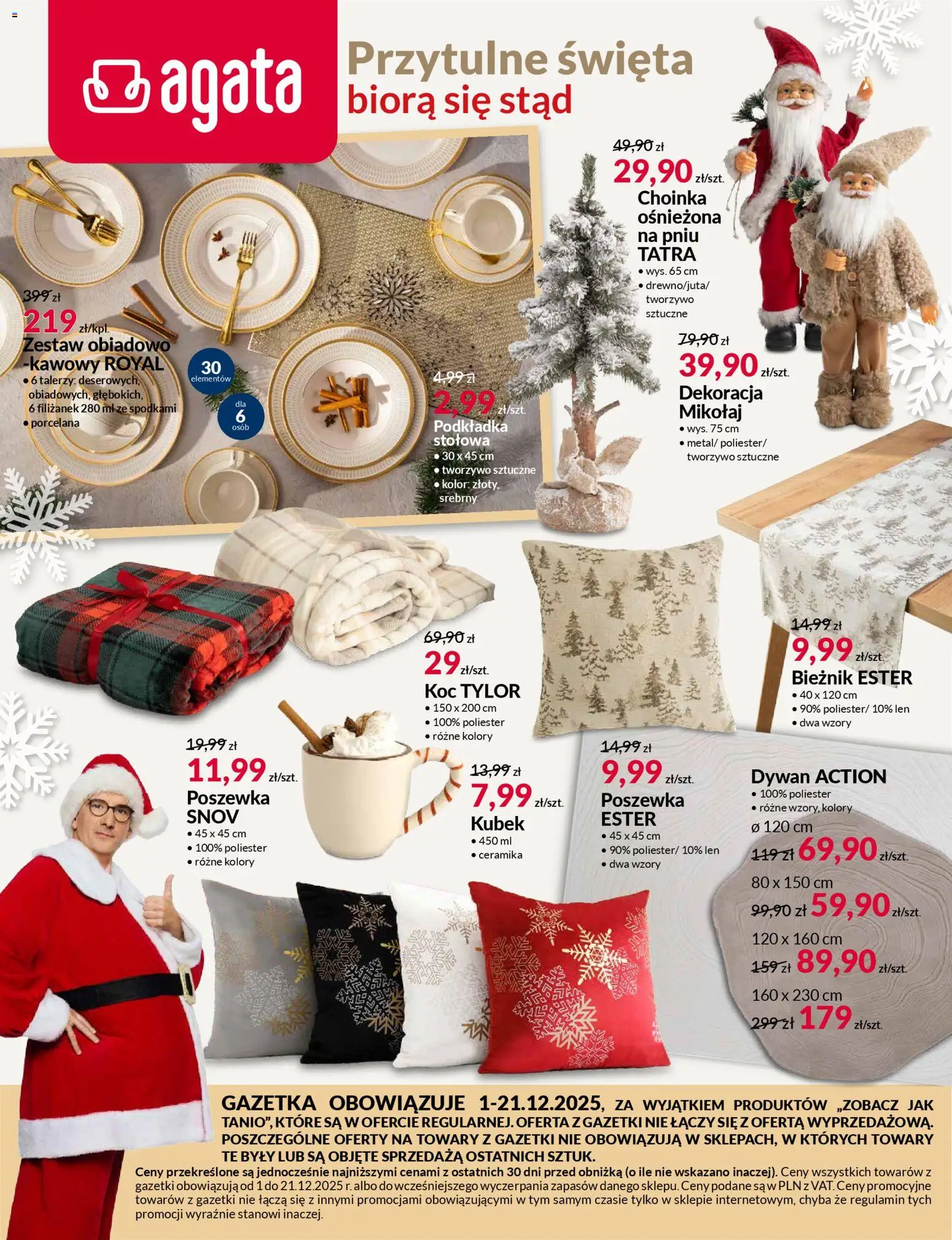 Salony Agata Gazetka - strona 1- ważny od 01.12.2025
