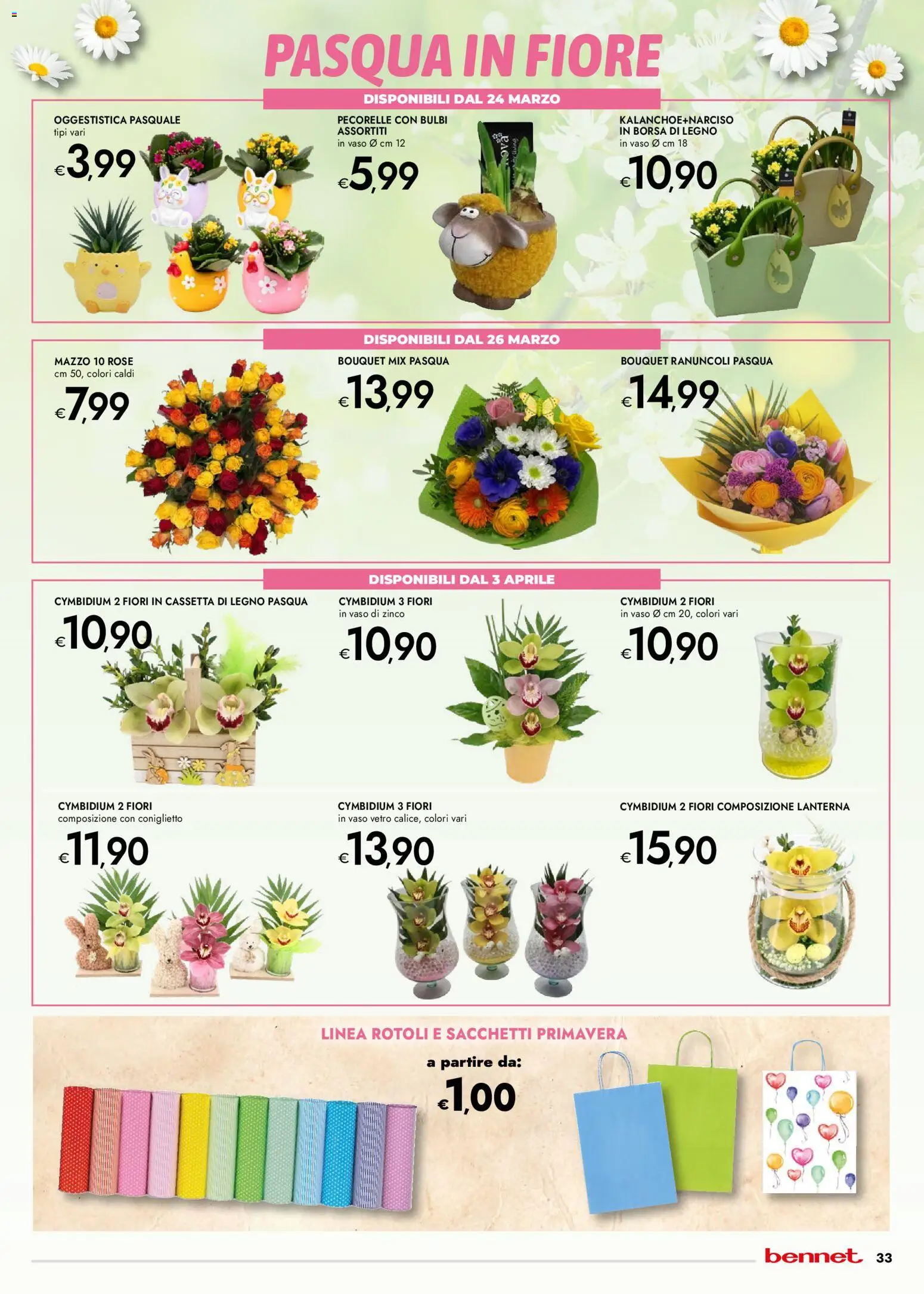 bennet volantino Pasqua - pagina 33 - valido dal 23/03/2026
