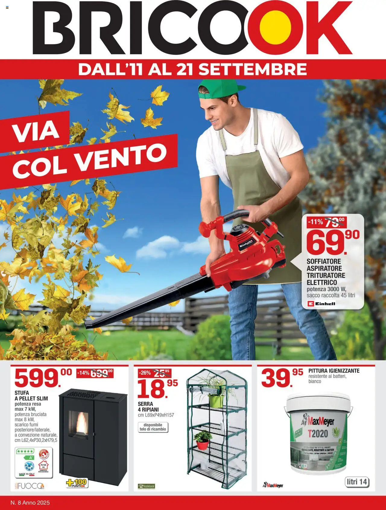 Volantino Brico OK	 - pagina 1 - valido dal 11/09/2025