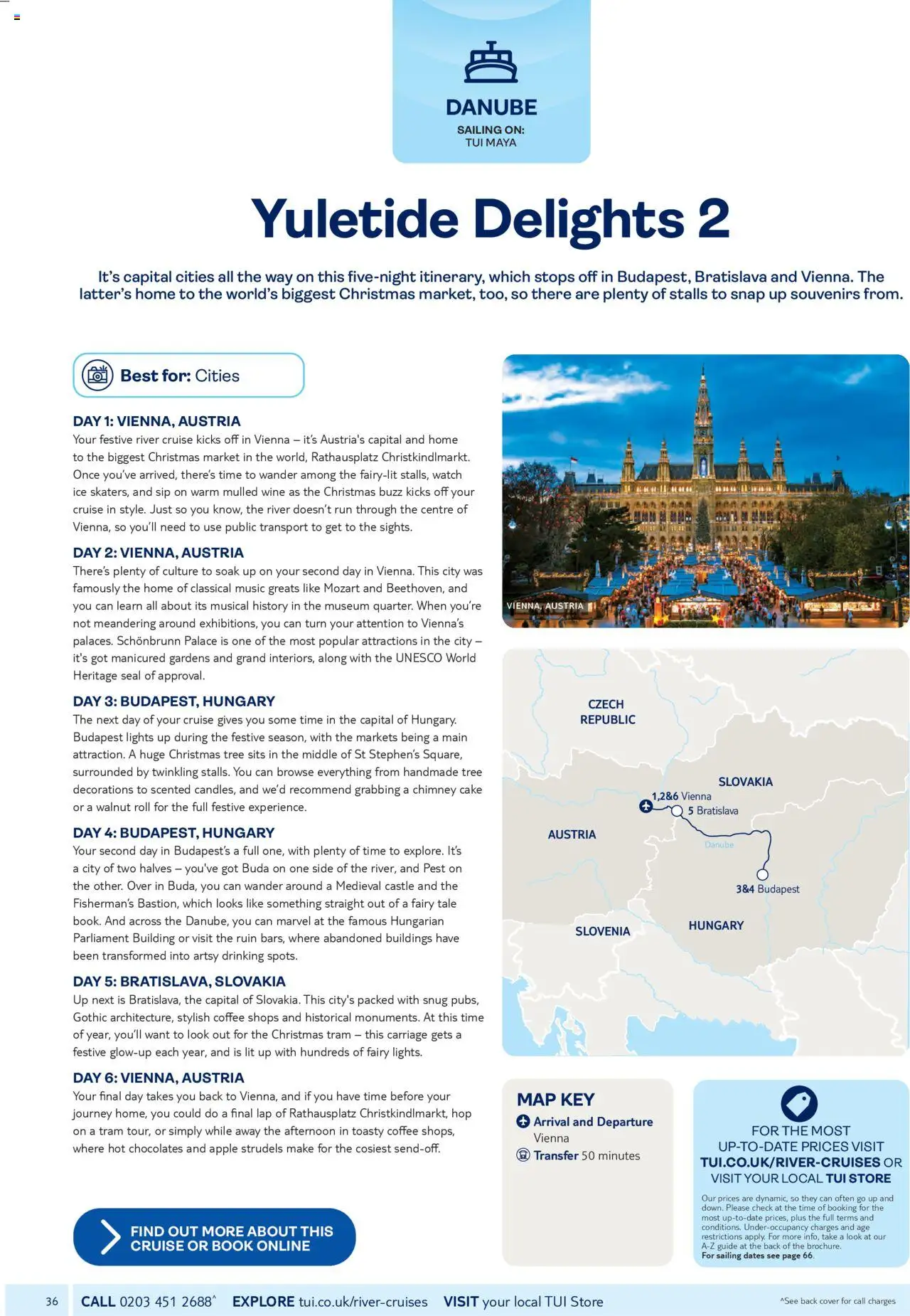 TUI - River Cruises NOVEMBER 2026 – APRIL 2027 - page 36- valid from 01/07/2026