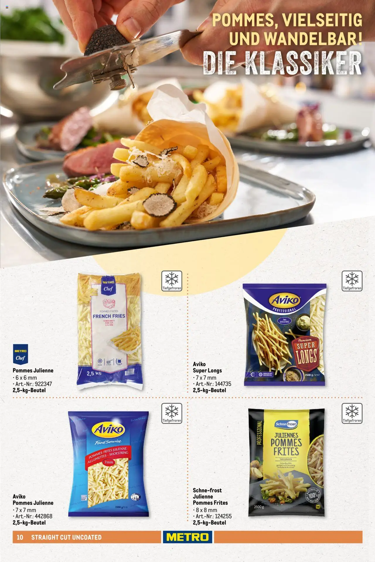 Metro - Pommessortiment - Seite 10 - gültig ab 01.03.2025
