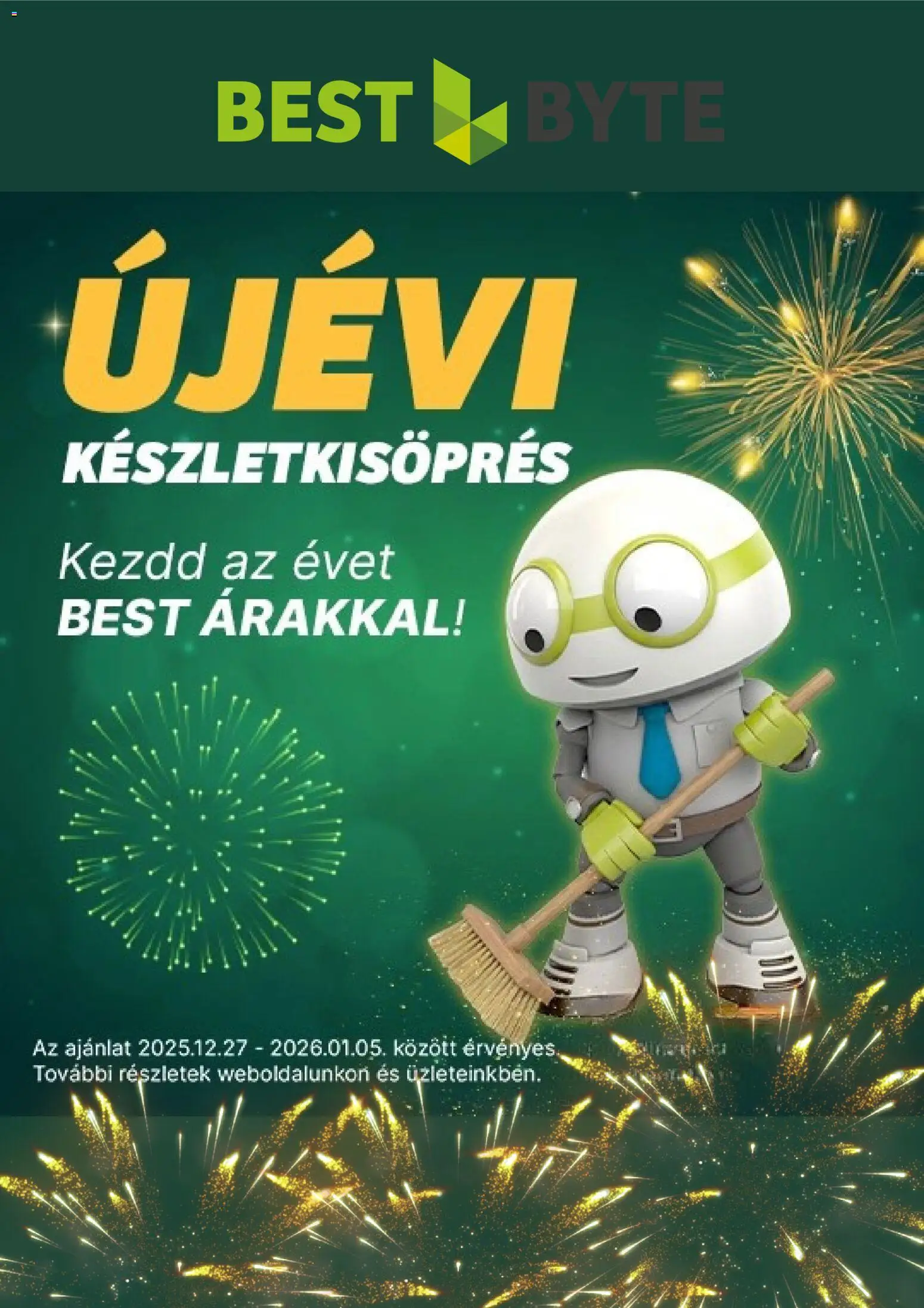 Best Byte Akciós újság - 1oldal - érvényes 2025.12.27.-tól
