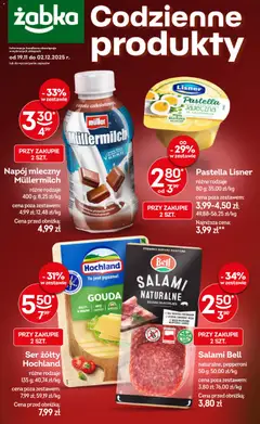 Podgląd Żabka Gazetka - Codzienne produkty ważny od 19.11.2025