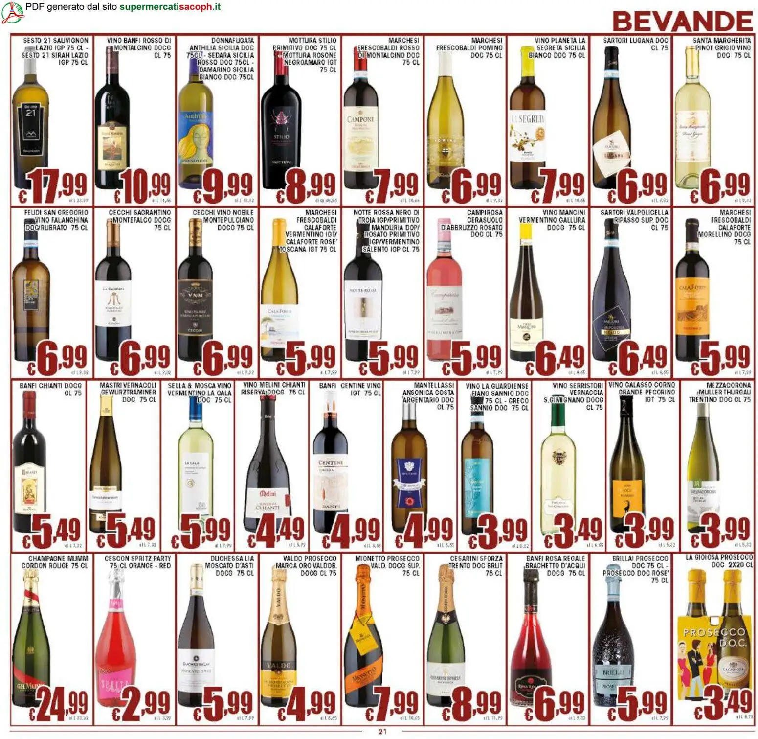 Sacoph volantino - pagina 21 - valido dal 27/03/2026