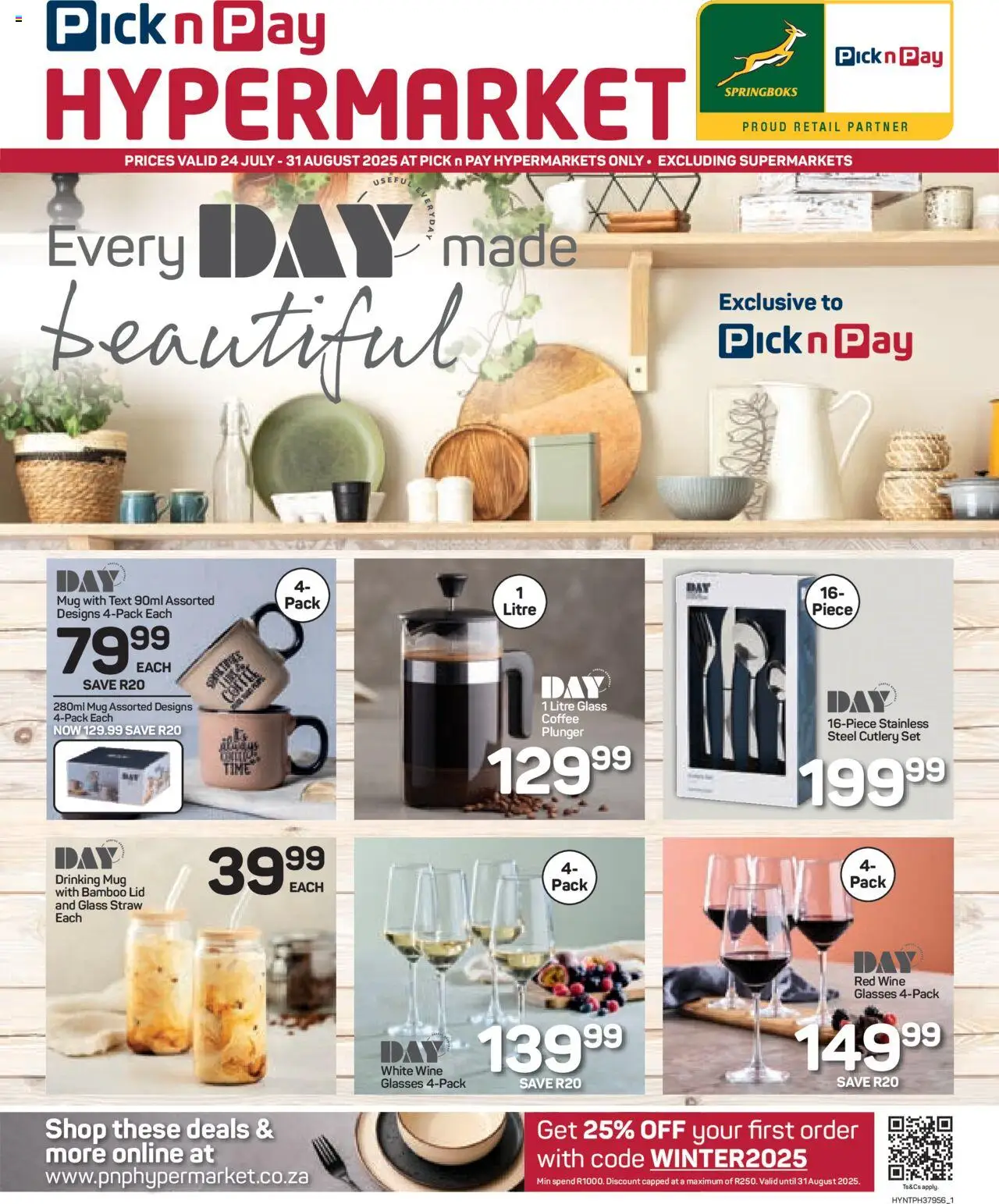 Pick n Pay - Hyper DAY Specials - page 1- valid from 24/07/2025