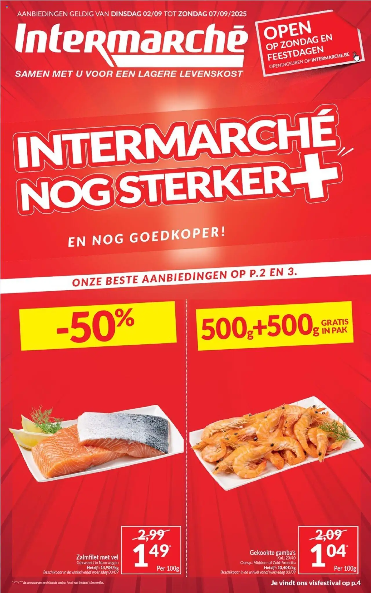 Intermarché folder week 36 - pagina 1- geldig vanaf 02/09/2025