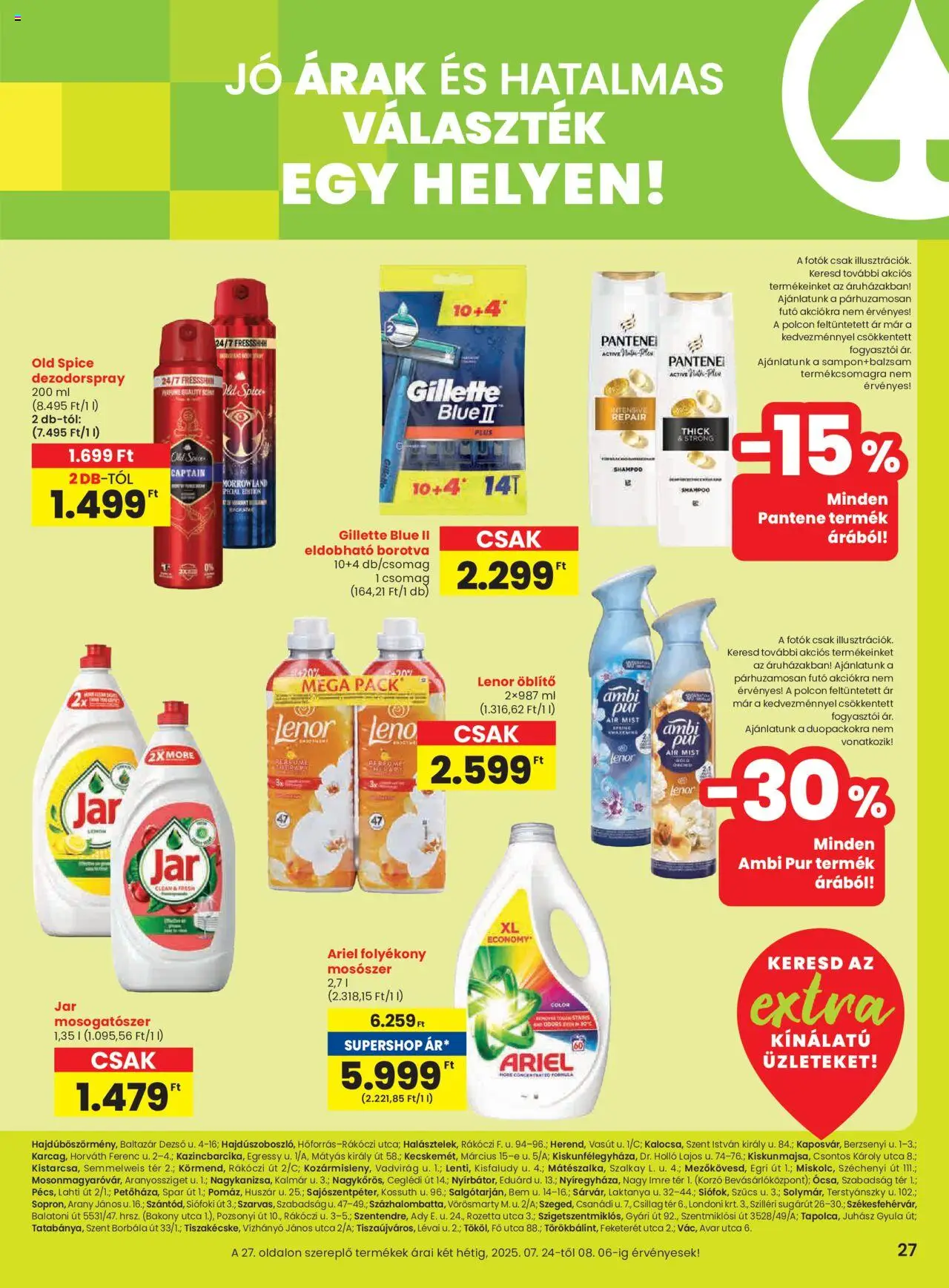 Interspar SPAR extra ajánlat - 8oldal - érvényes 2025.07.24.-tól