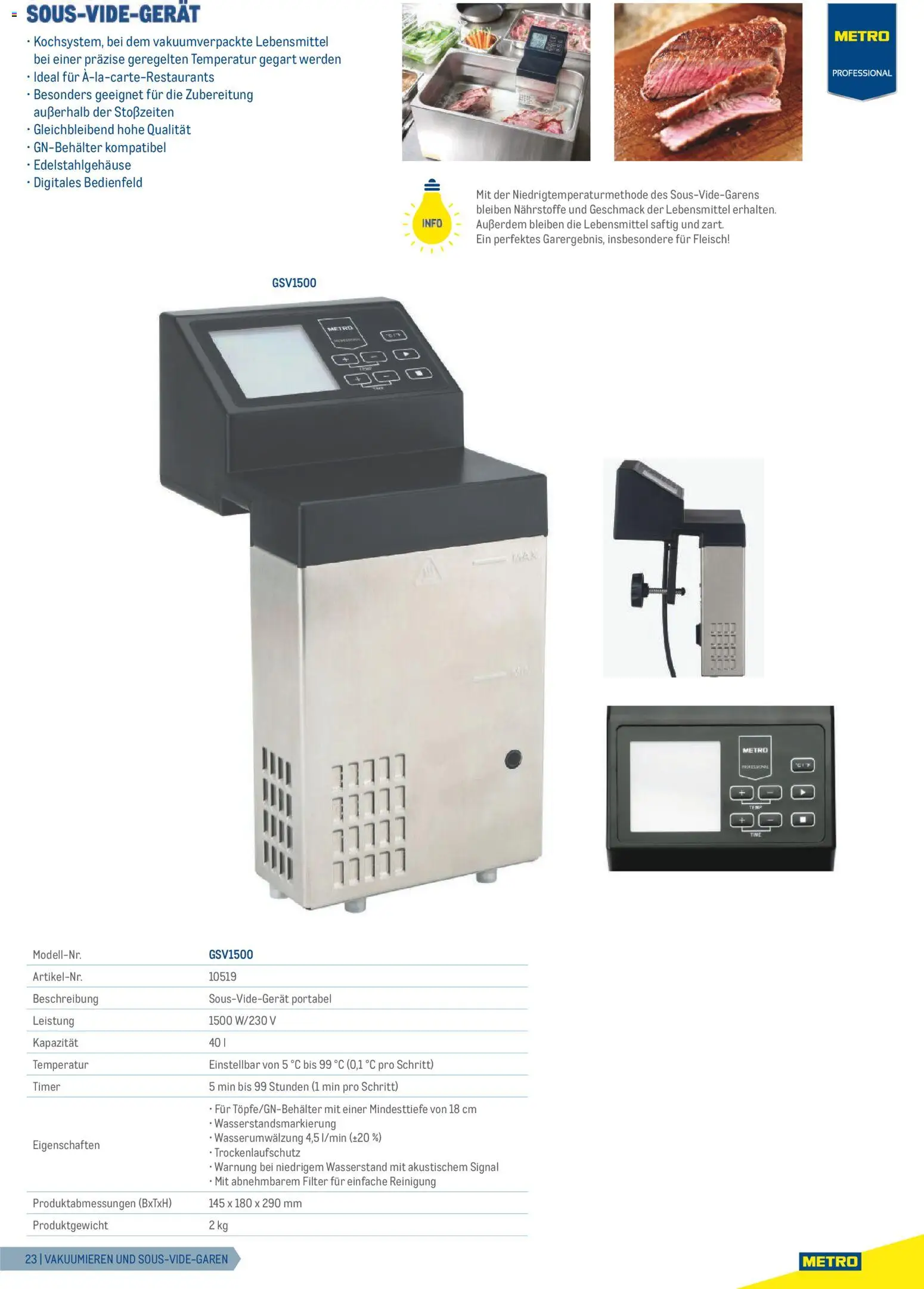 Metro Gastrogeräte - page 23- valid from 23.02.2026