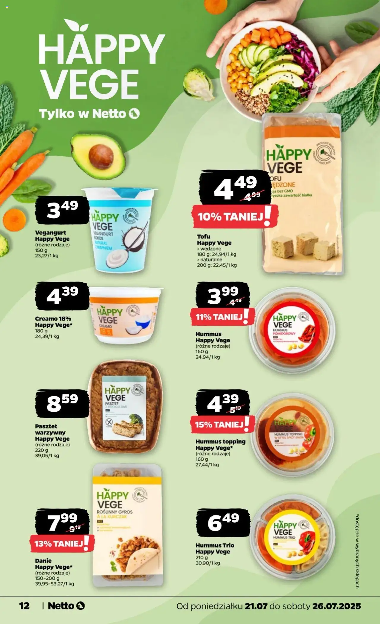Netto gazetka - Spożywcza - strona 12- ważny od 21.07.2025