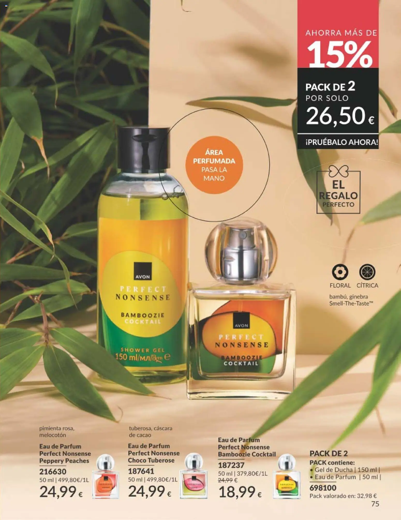 Catálogo AVON campaña 4 - Página de 75 - Válido desde 01/04/2026