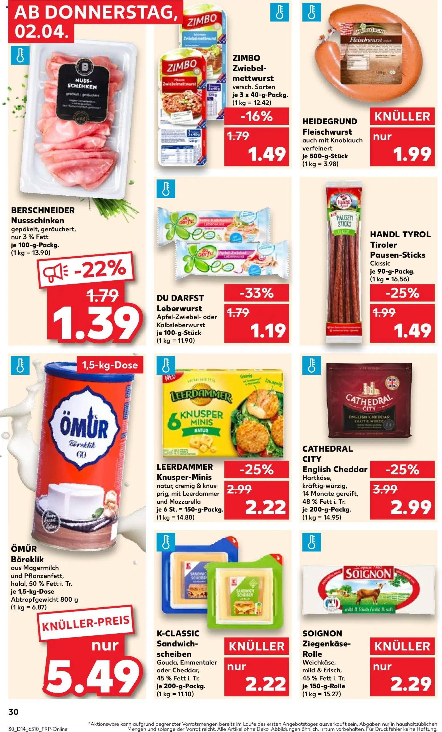 Kaufland DE - DE Folder Köln - page 30- valid from 02-04-2026