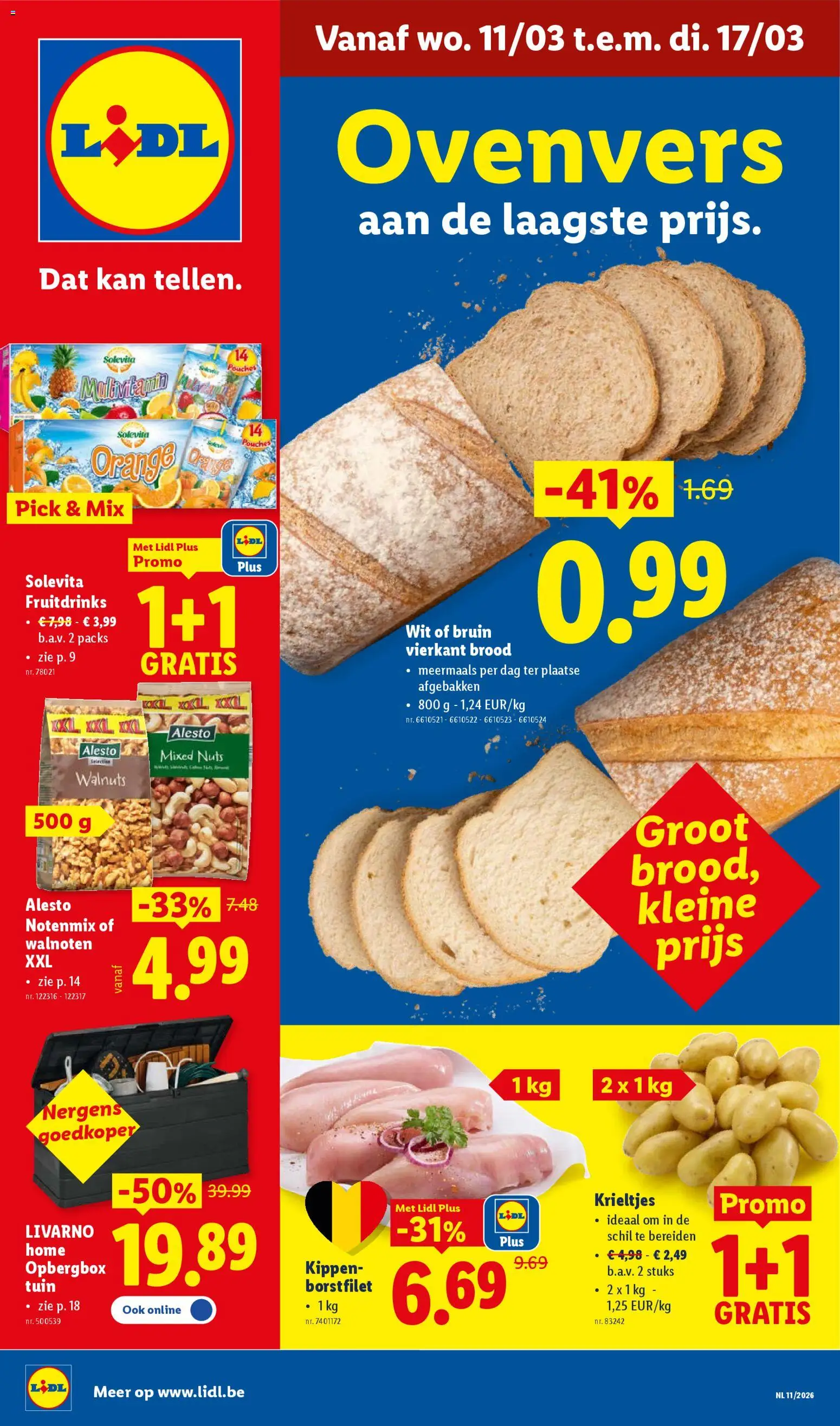 Lidl Folder week 11 - pagina 1- geldig vanaf 11/03/2026