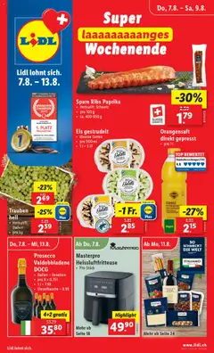 Vorschau Lidl Aktionen gültig ab 07.08.2025