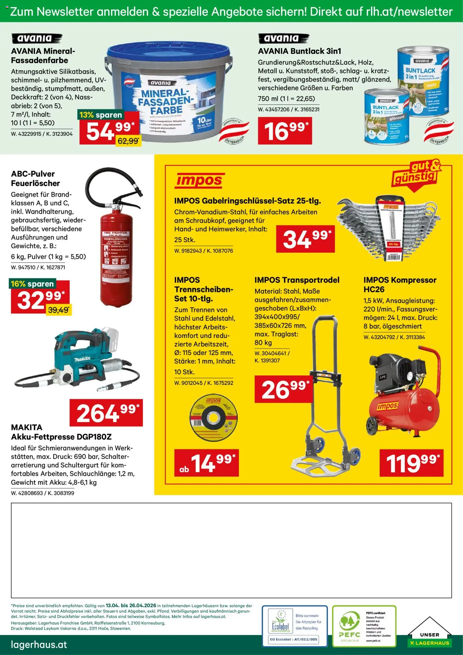 Lagerhaus Flugblatt - page 6- valid from 13.04.2026