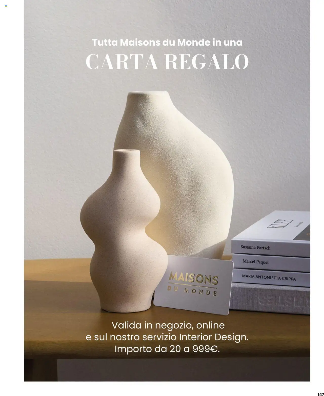 Volantino Maisons du Monde	 - pagina 147 - valido dal 27/08/2025