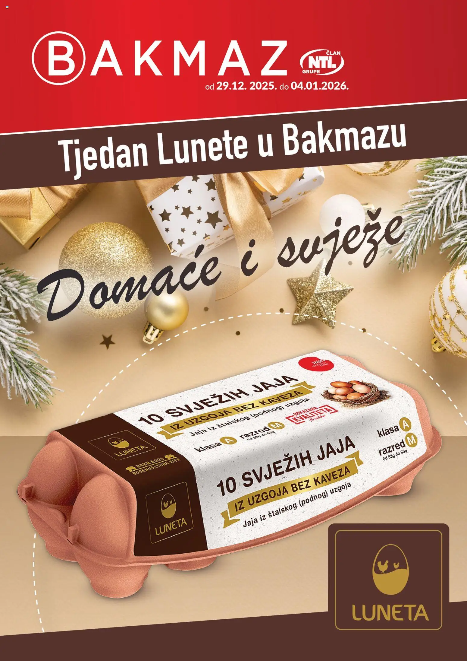 Bakmaz - Tjedan Lunete - stranica 1- važeći od 29.12.2025