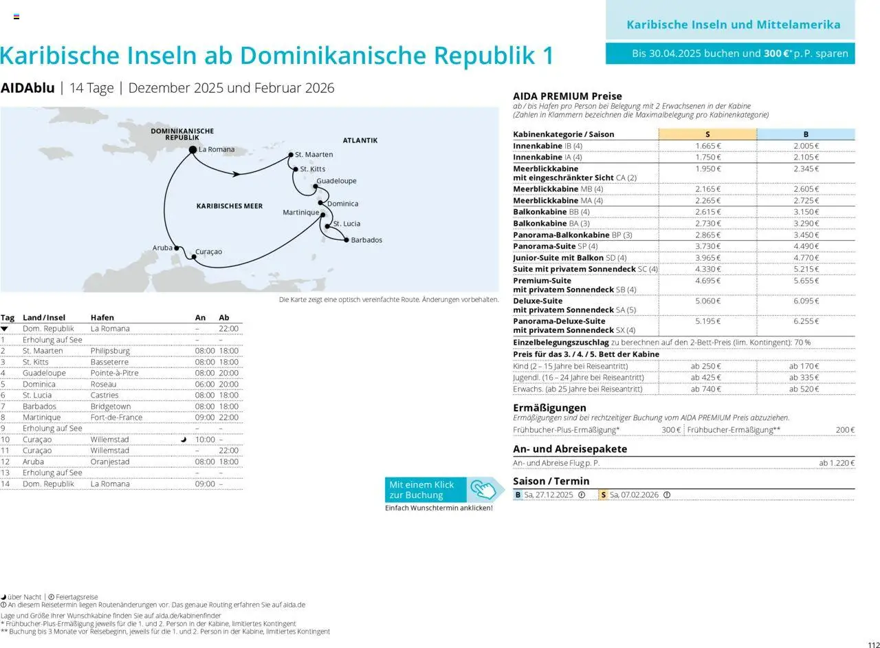 Aida Prospekt Winter 2025/26 - Seite 112 - gültig ab 01.10.2025