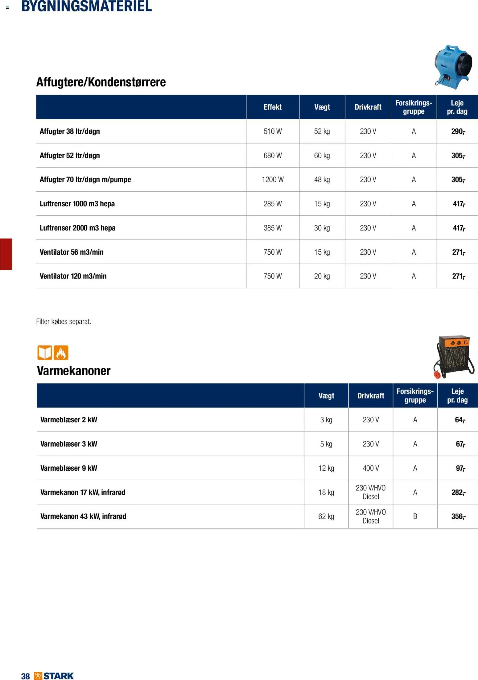 Stark - Kom og lej med os - page 38- valid from 01/01/2026