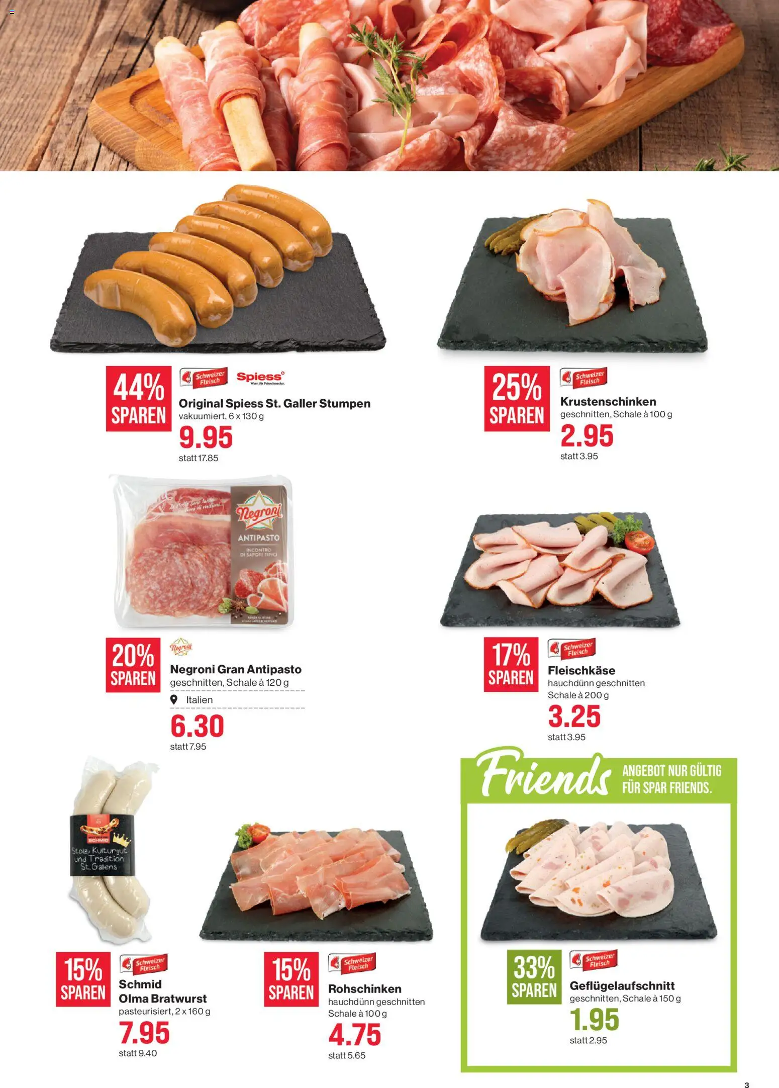SPAR aktionen - page 3- valid from 26.03.2026