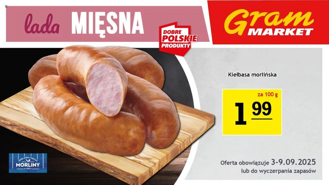 Gram Market Gazetka - Lada Mięsna - strona 1- ważny od 03.09.2025
