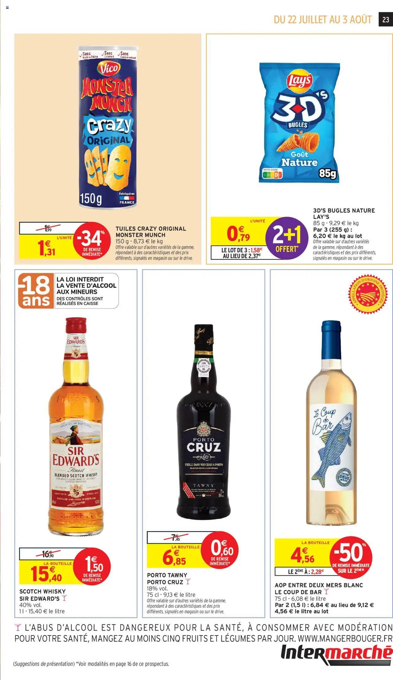 Intermarché catalogue semaine 29 - page 23 - valable à partir du 22/07/2025
