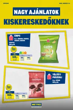 Előnézet Metro - Nagy Ajánlatok Kiskereskedőknek érvényes 2026.01.02.-tól