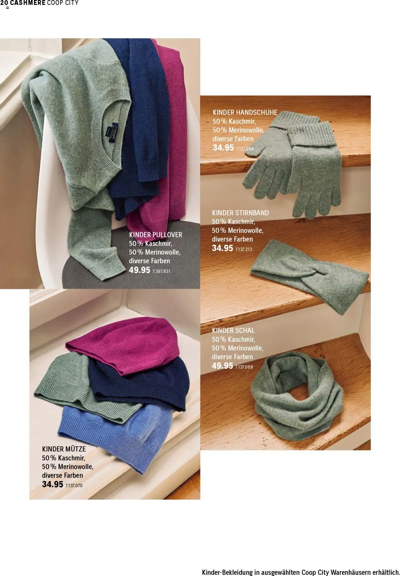 Coop City Aktionen Cashmere Kollektion - page 20- valid from 01.10.2025