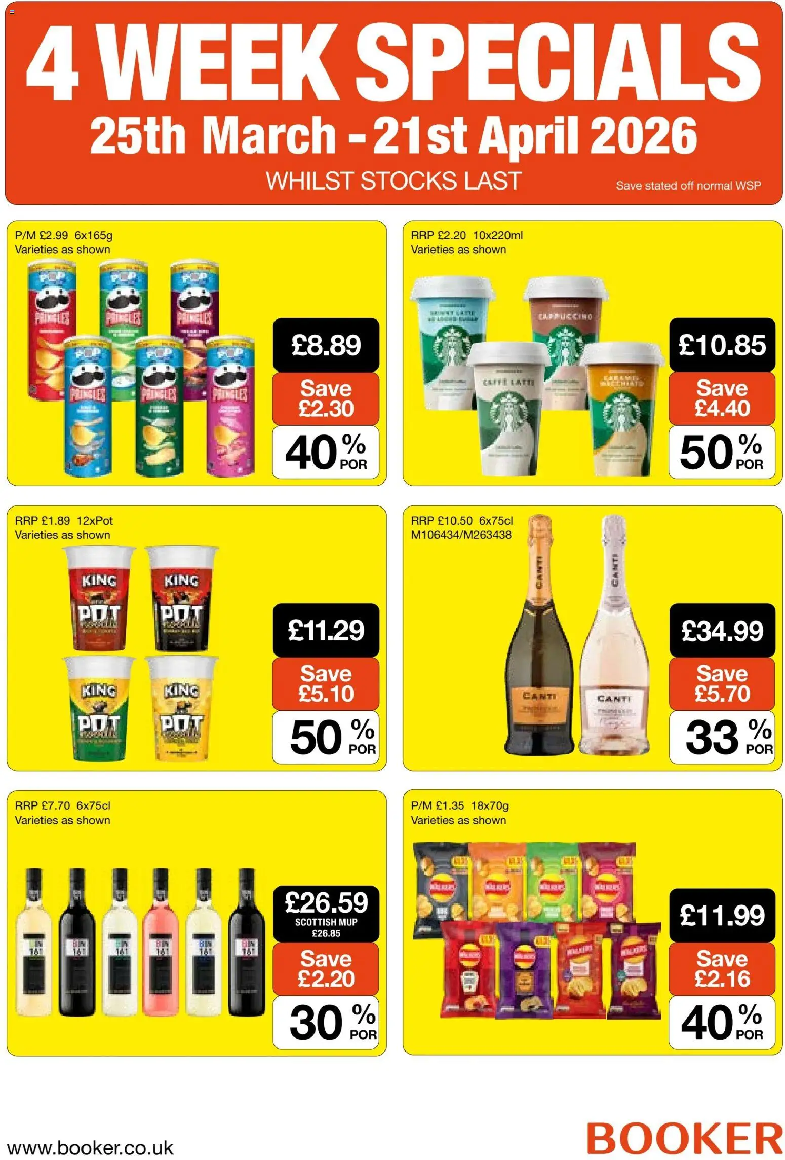 Booker Wholesale - Offers - page 1- valid from 25/03/2026