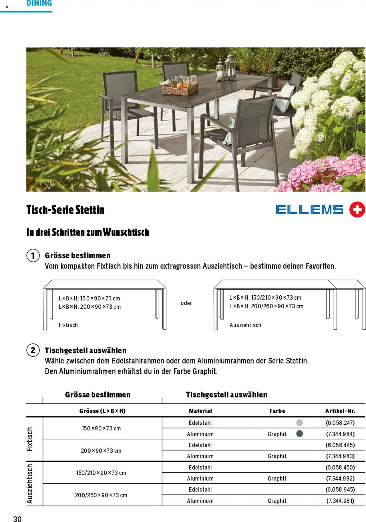 Jumbo Aktionen Gartenmöbelbroschüre 2025 - Seite 30- gültig ab 21.02.2025
