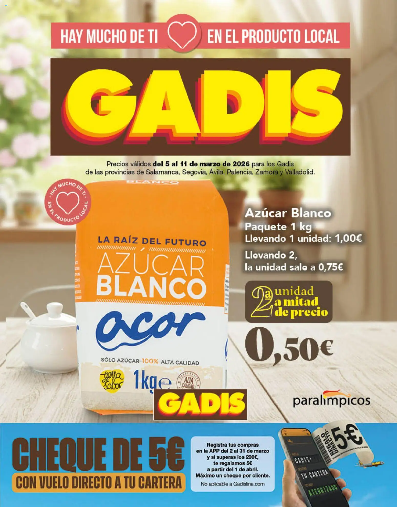 Gadis folleto - Página de 1 - Válido desde 05/03/2026