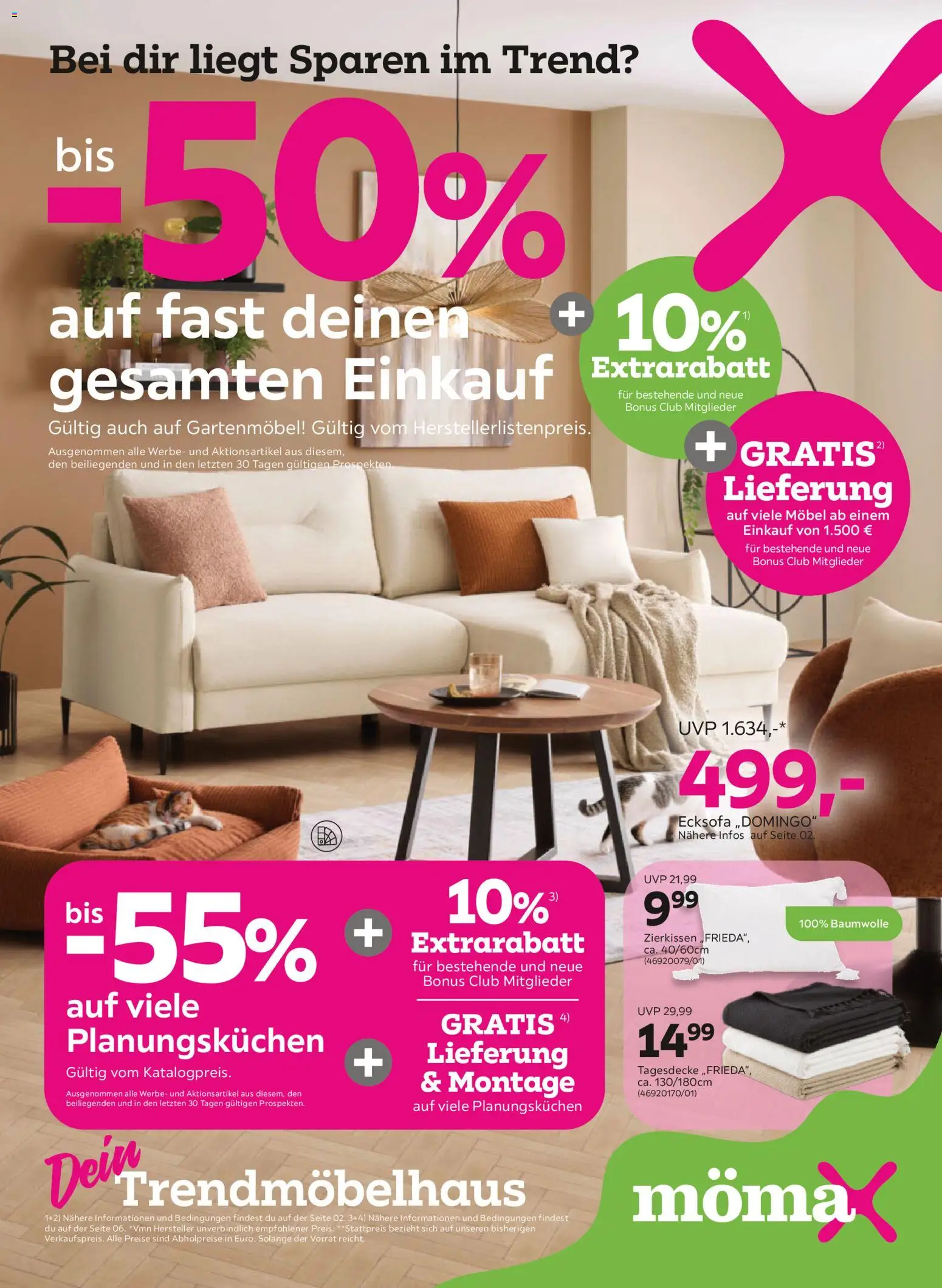 Mömax Prospekt aktuell - page 1- valid from 21.04.2026