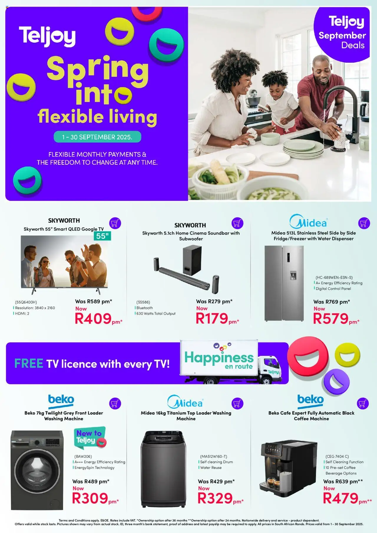 Teljoy Specials - page 1- valid from 01/09/2025