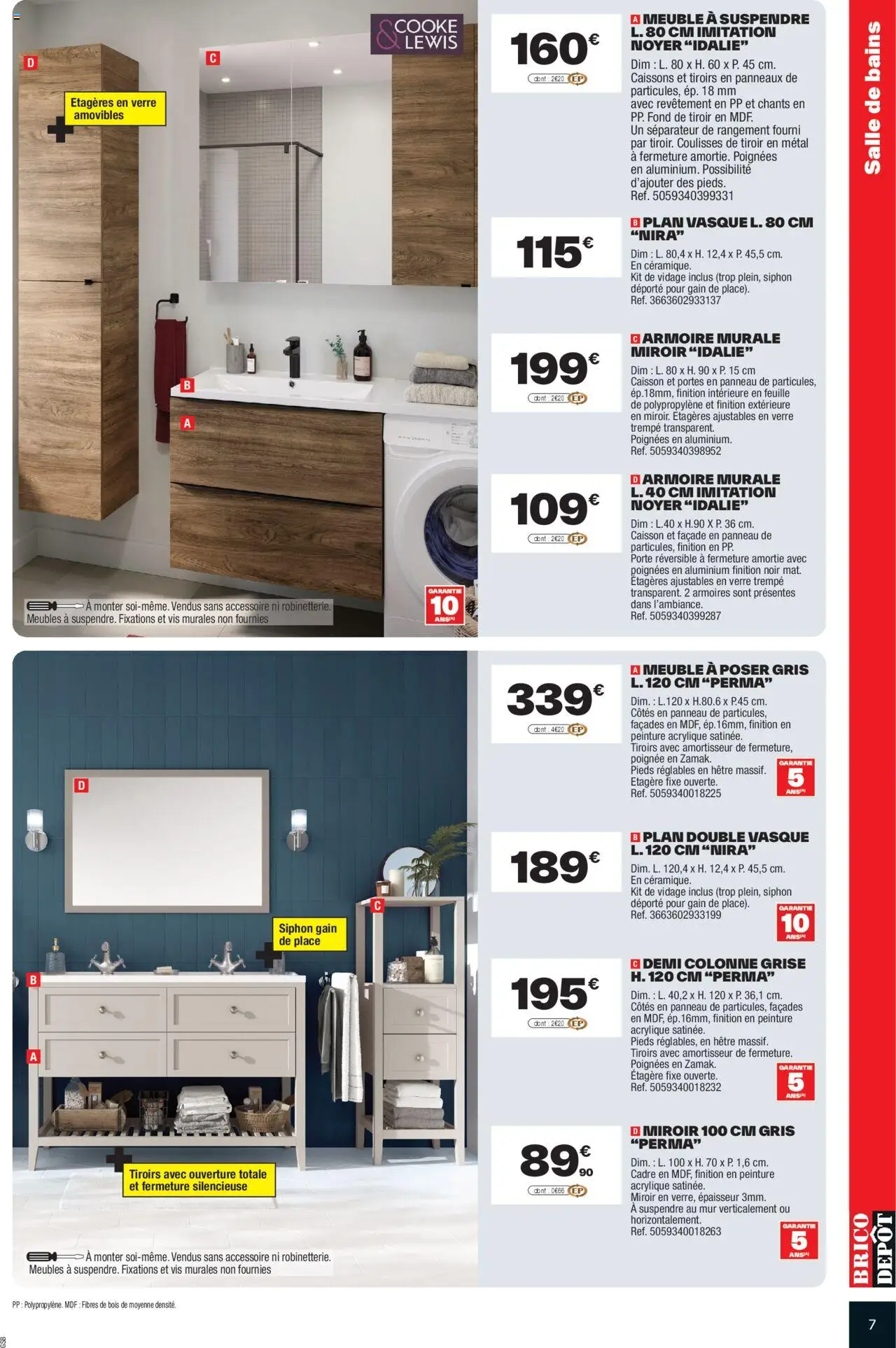 Brico Dépôt catalogue - page 7 - valable à partir du 18/07/2025