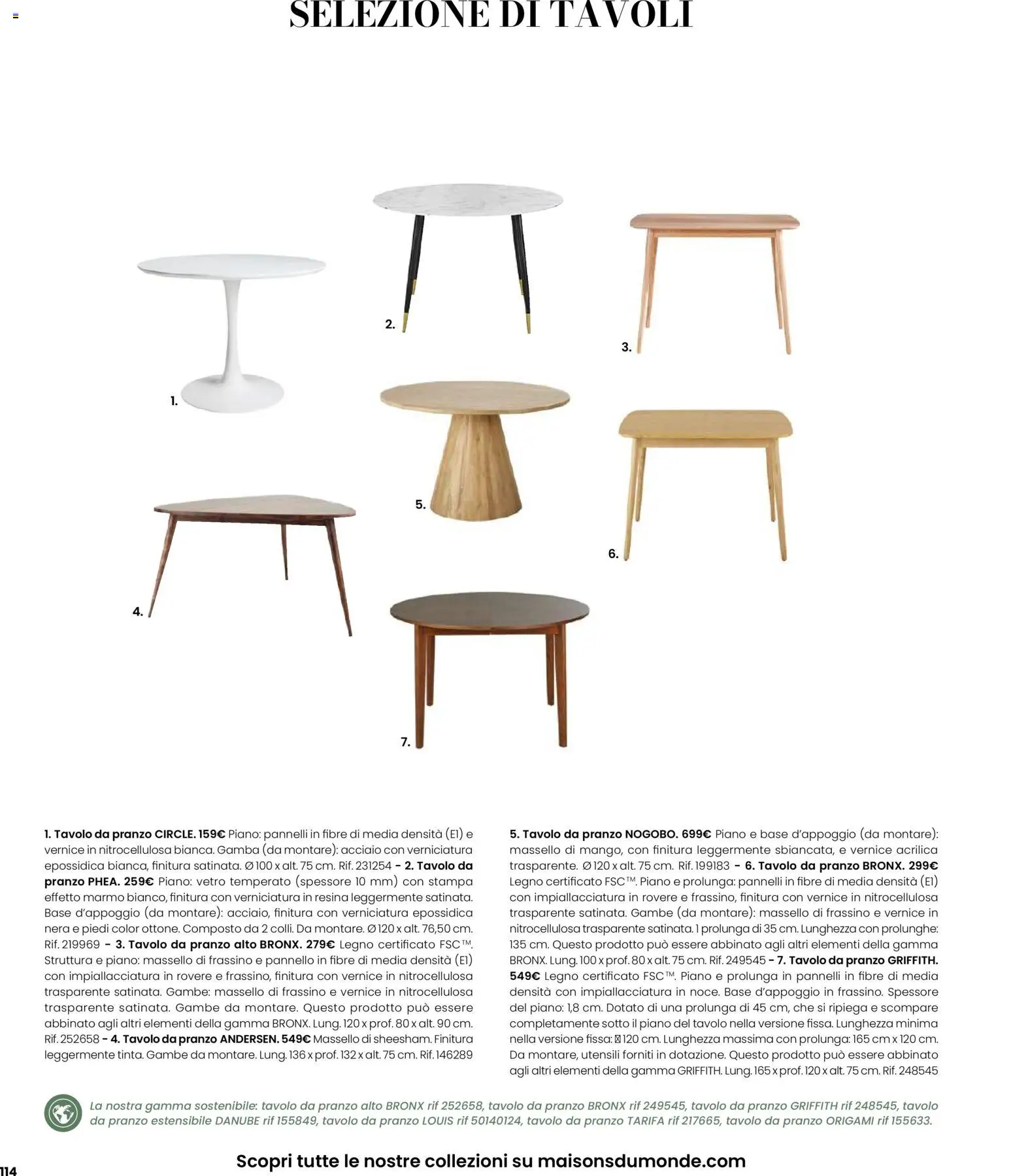 Volantino Maisons du Monde	 - pagina 114 - valido dal 12/02/2026