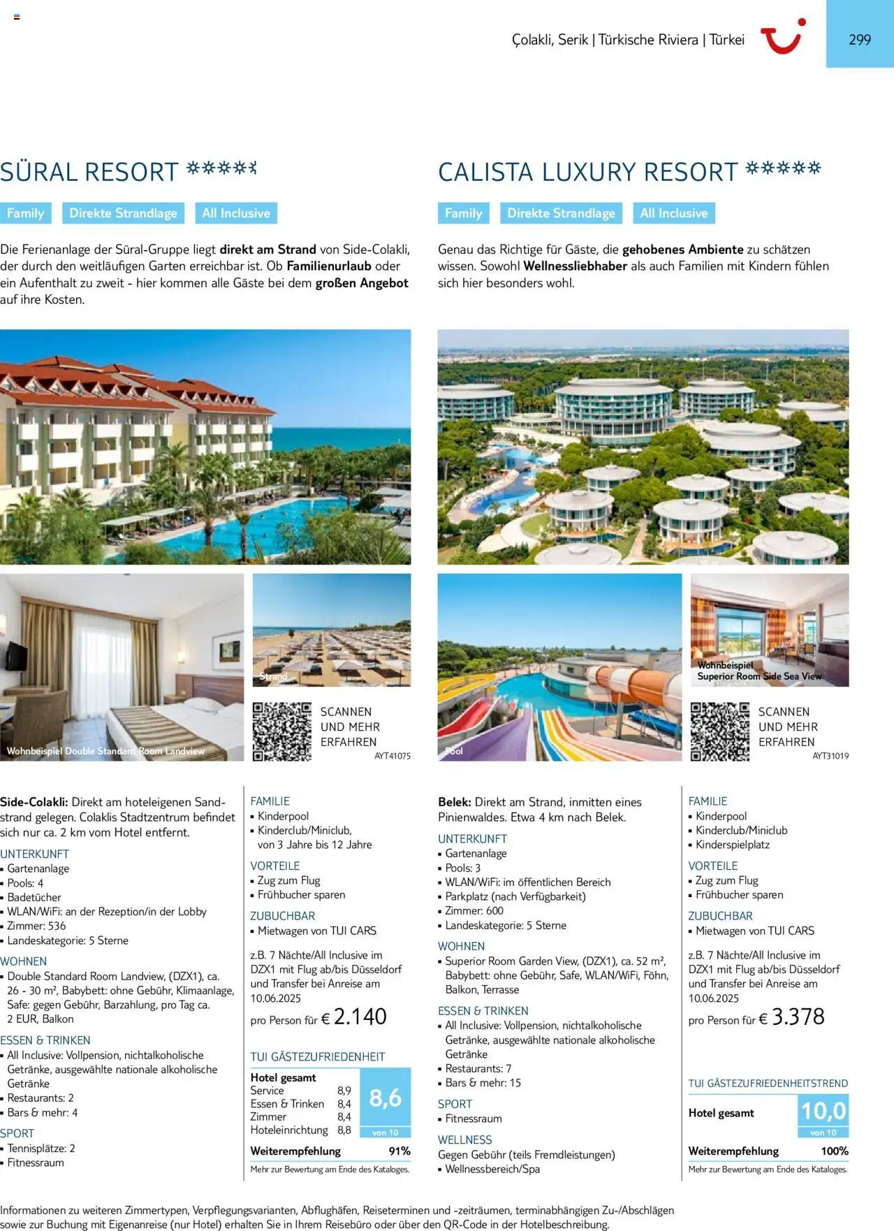 TUI  Südeuropa & Nordafrika 2025/26 - Seite 299 - gültig ab 01.01.2025