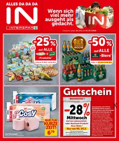 Vorschau Interspar Flugblatt gültig ab 19.02.2026