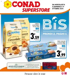 Anteprima Conad Superstore Sicilia catalogo valida dal 08/10/2025