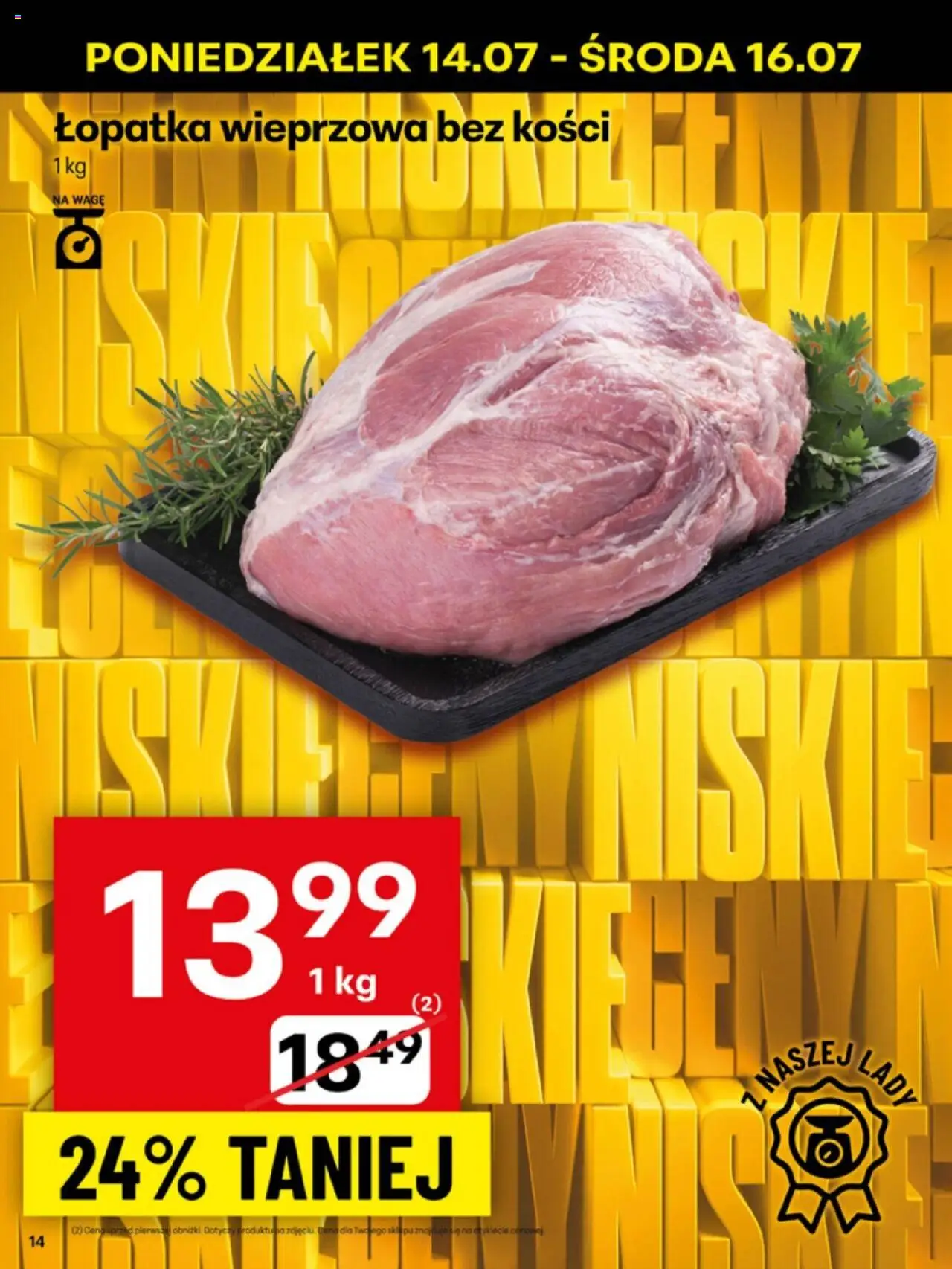 Delikatesy Centrum Gazetka - strona 14- ważny od 14.07.2025