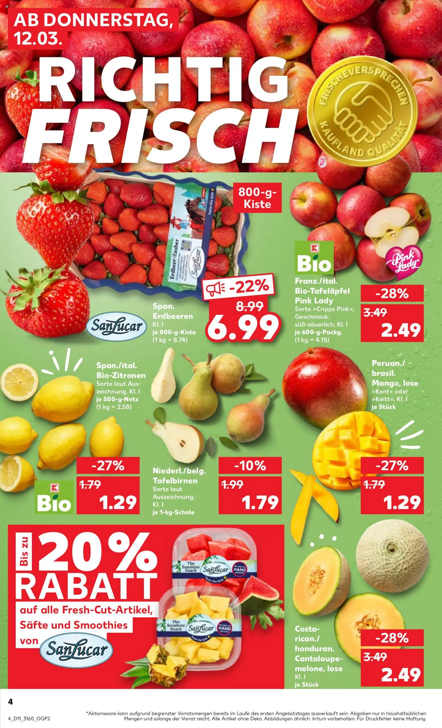 Kaufland Prospekt 	 - Seite 4 - gültig ab 12.03.2026