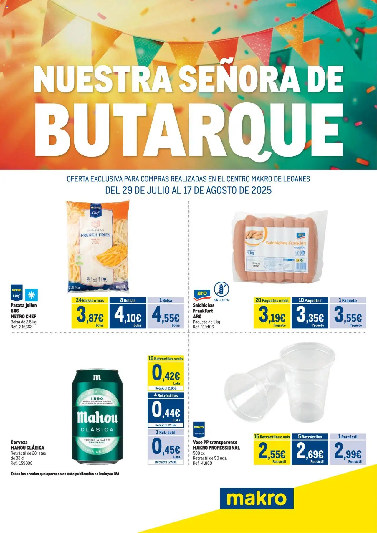 Makro catálogo - Página de 1 - Válido desde 29/07/2025