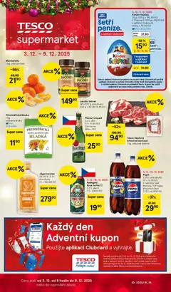 Náhled Tesco leták - Supermarket platný od 03.12.2025