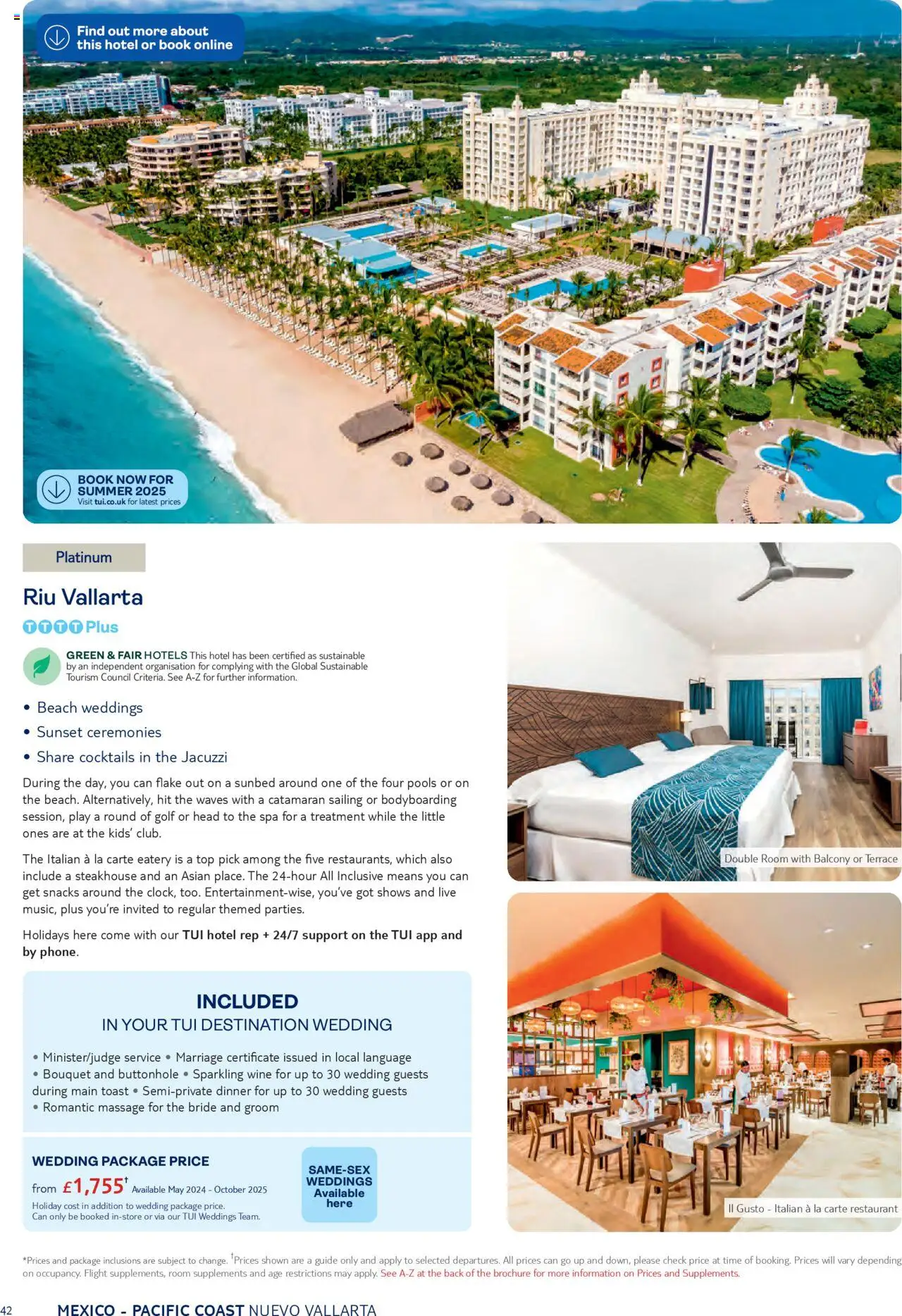 TUI - Weddings - page 42- valid from 01/05/2024