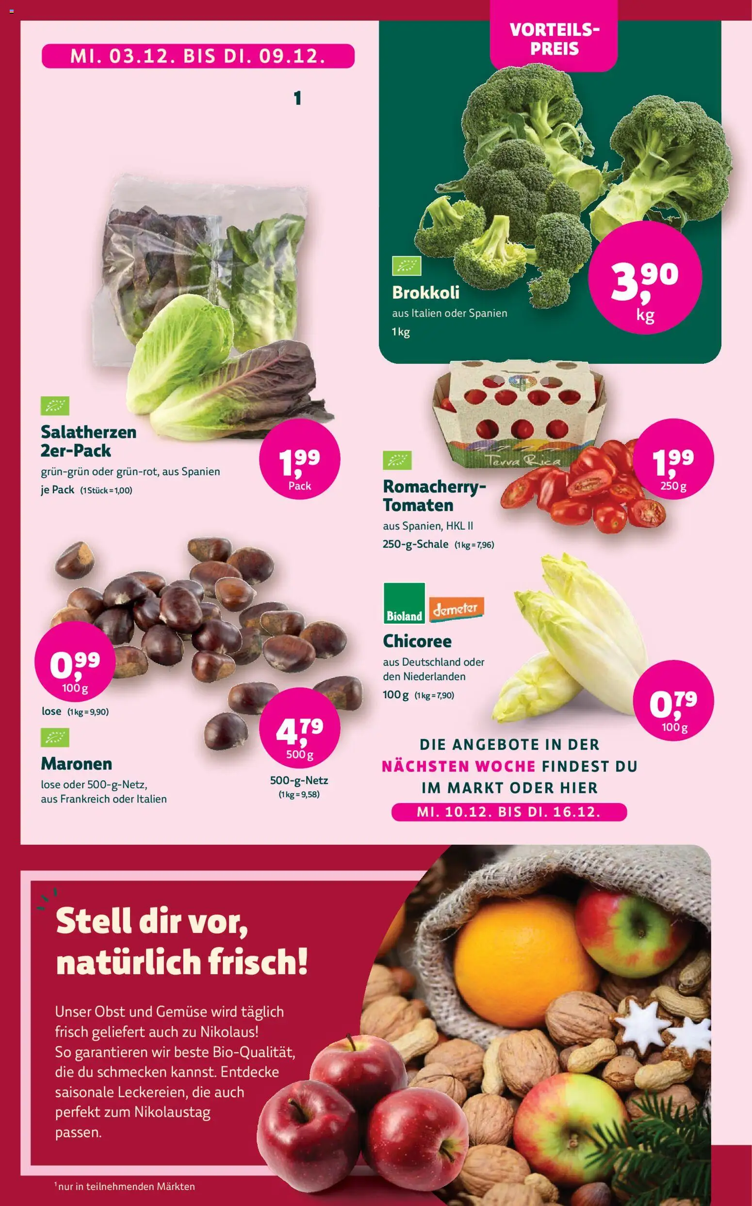 BioMarkt Prospekt - Seite 2 - gültig ab 03.12.2025