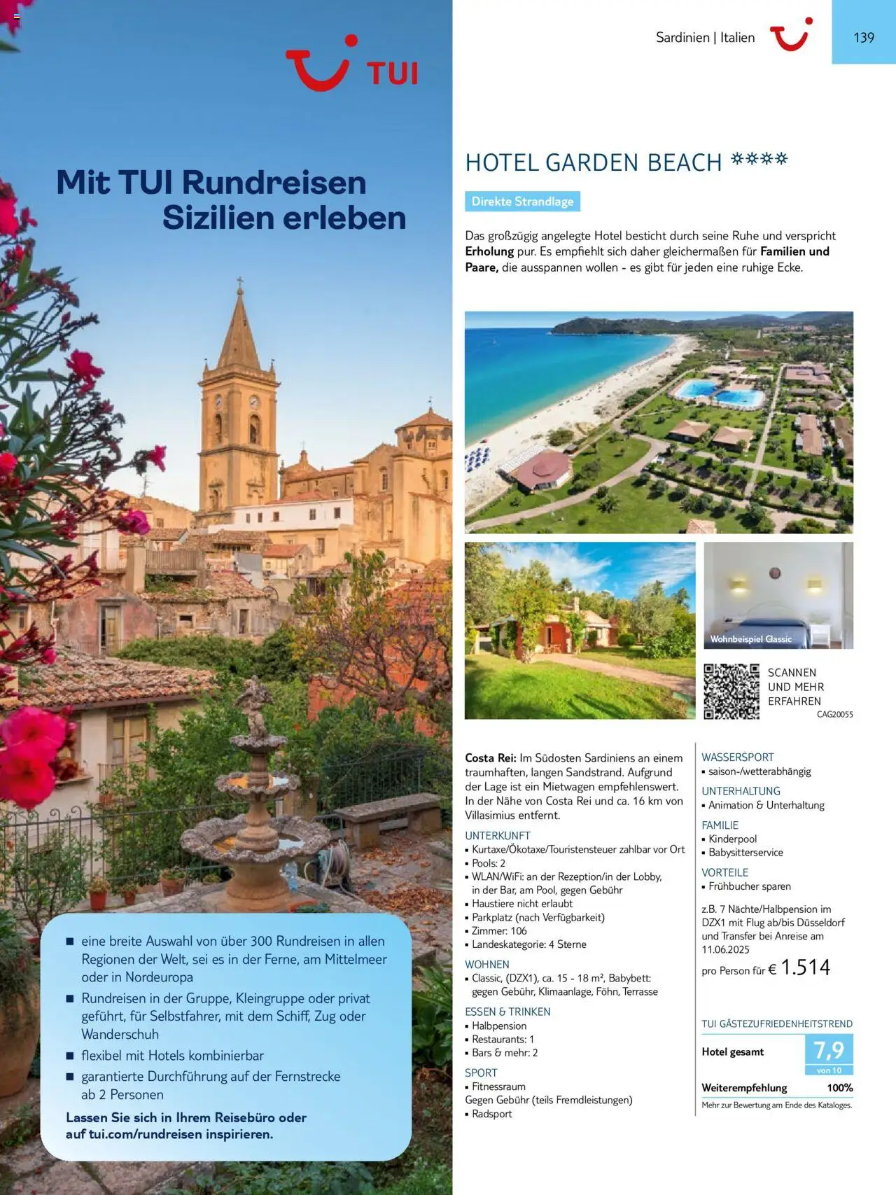 Aida - Südeuropa & Nordafrika 2025/26 - Seite 139 - gültig ab 01.01.2025