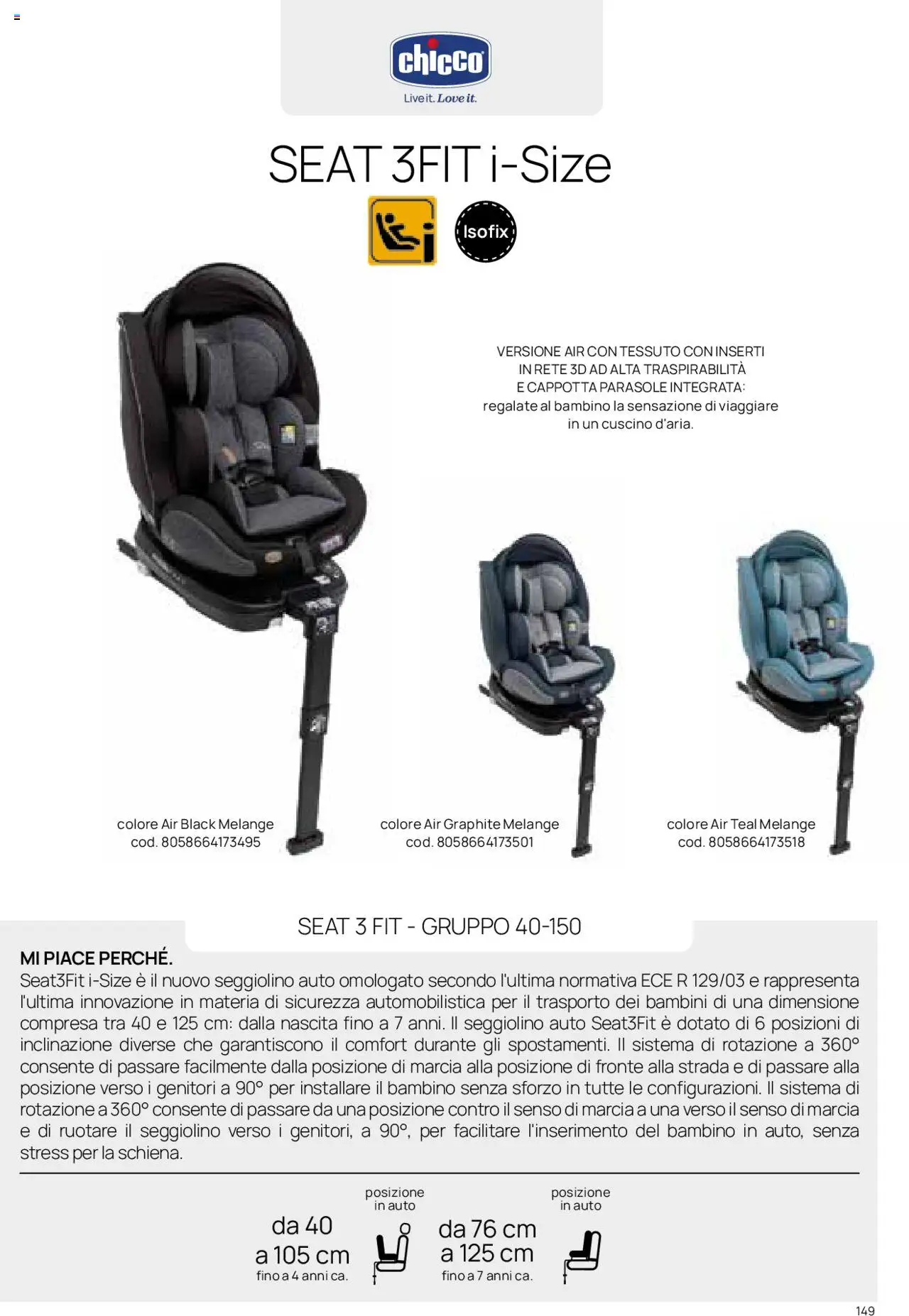 Catalogo Il Seggiolino Auto Prenatal	 - pagina 28 - valido dal 01/01/2025