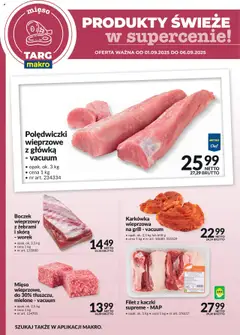 Podgląd Makro Gazetka - Produkty świeże w supercenie ważny od 01.09.2025