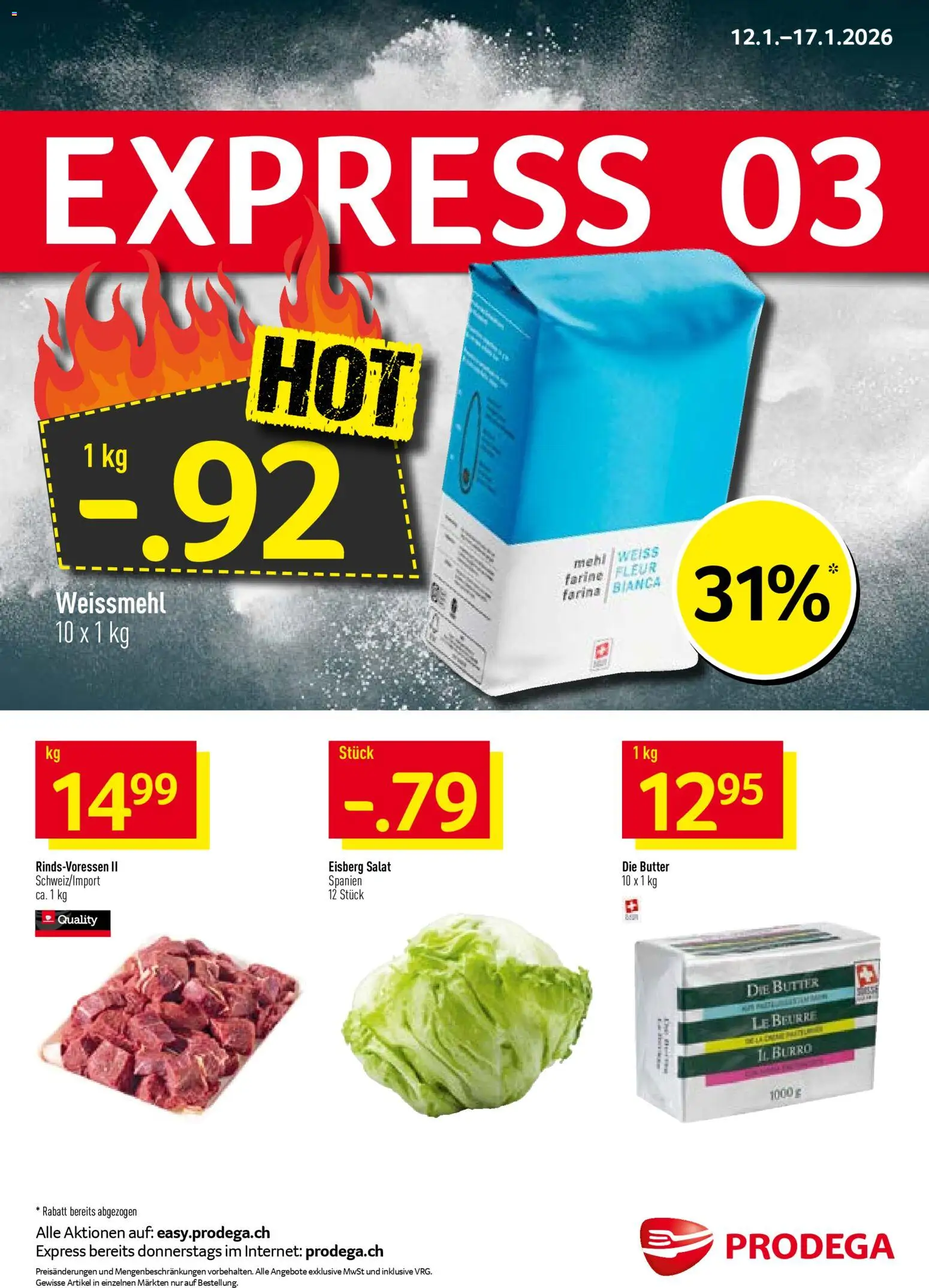 Prodega Aktionen - Seite 1- gültig ab 12.01.2026