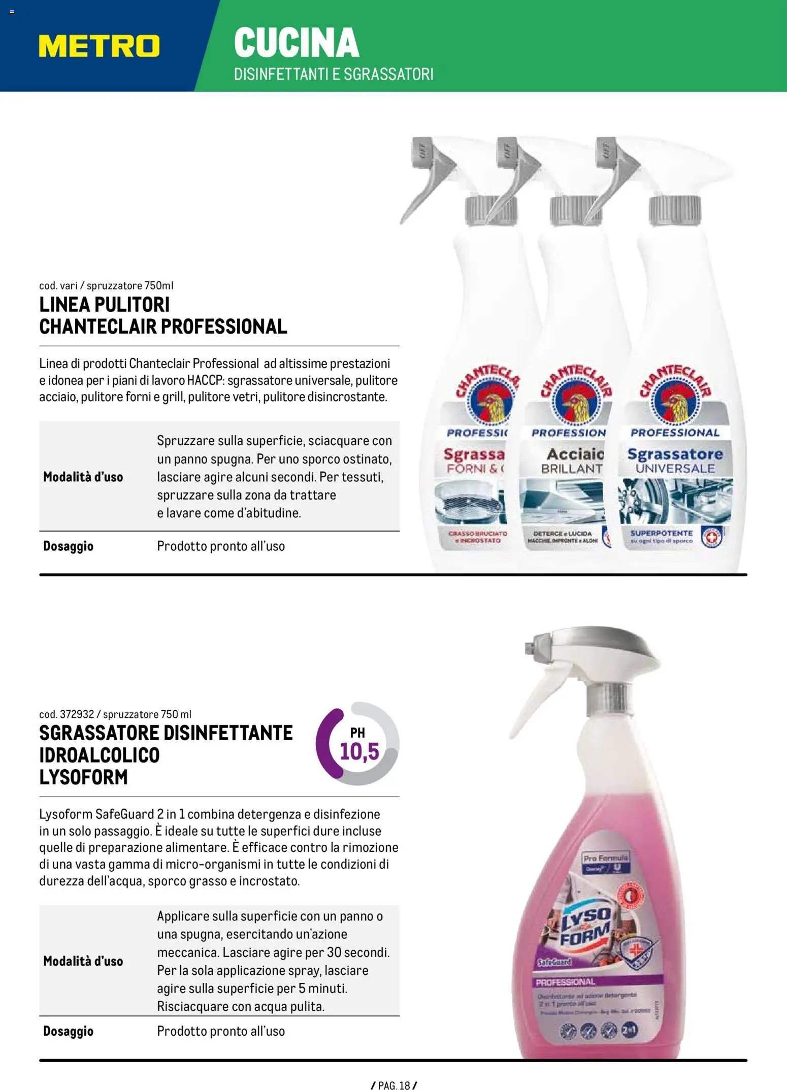 Metro Detergenza catalogo - pagina 18 - valido dal 07/01/2026