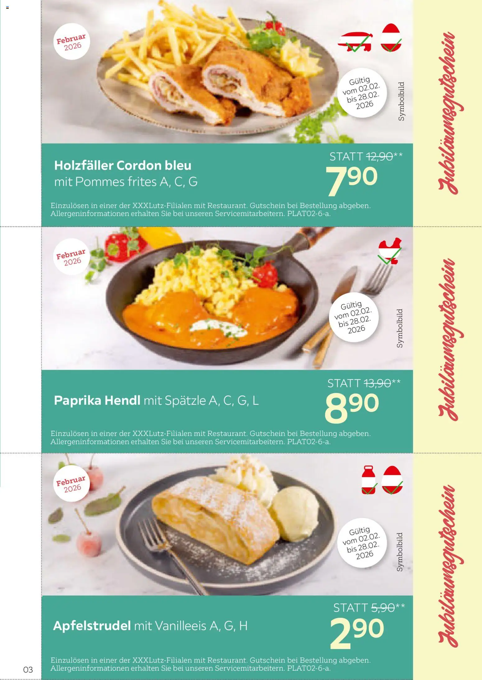 XXXLutz Jubiläums Restopass - page 3- valid from 28.01.2026