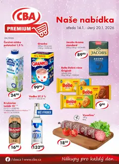 Náhled CBA leták - Premium platný od 14.01.2026